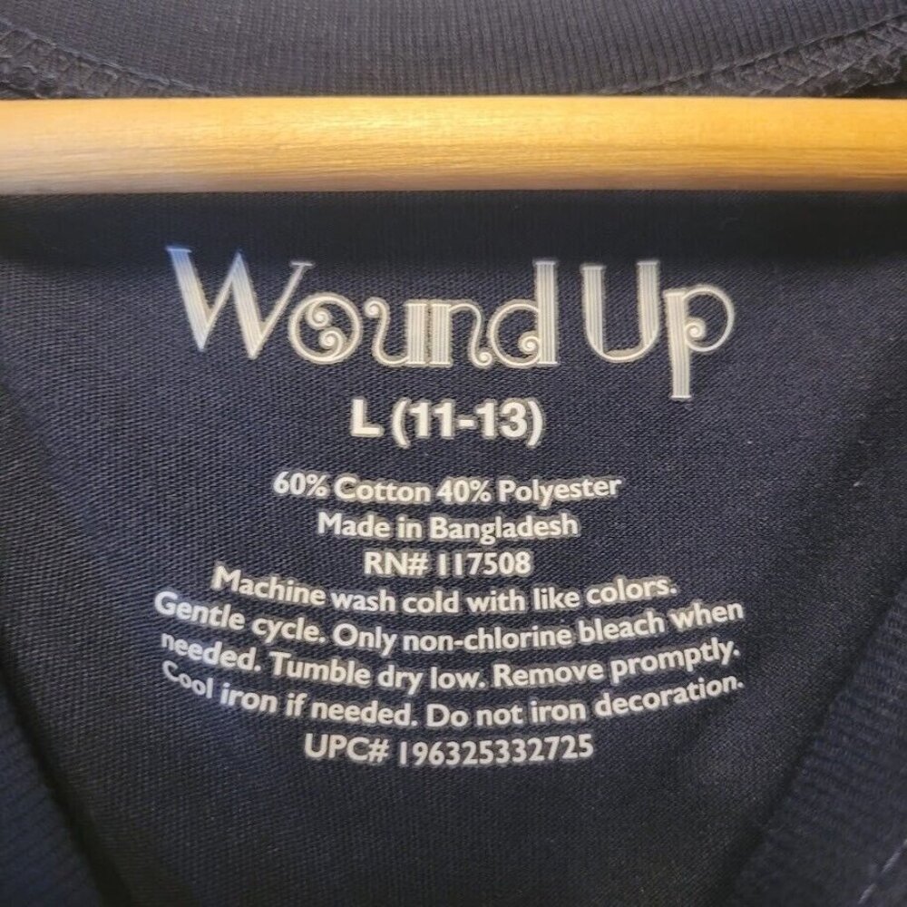 Wound Up Womans L T Shirt I’m Not For Everyone Blue Tee - Picture 4 of 7